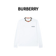 BURBERRY博柏利巴寶莉夏季新款男士運動(dòng)潮流秋冬休閑長(cháng)袖80910461 白色 M