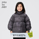 jnby by JNBY江南布衣童裝秋冬保暖羽絨服外套A型可愛花瓣擺女童1NAC13371 046鑄鐵灰 120 cm