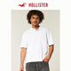 HOLLISTER美式25夏季街頭百搭短袖POLO衫T恤男裝324-5455 白色 S (175/92A)