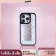 CASETIFY 鏡面標語系列 初雪時刻 適用于iPhone16/15 Plus/Pro/Max鏡面手機殼 鏡面黑框Magsafe iPhone 16 Pro Max