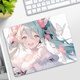 聚盈豐 鼠標墊小號二次元動(dòng)漫高顏值男女生桌墊高級感辦公游戲電競fps順滑墊子 26*21cm 初音飛碟