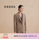 ERDOS【圓機(jī)羊絨】無(wú)染色一?？畚鞣馓咨虅?wù)休閑職場(chǎng)女西裝 大地駝 170/88A/L