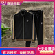 酷奇2024春季休閑運(yùn)動(dòng)時(shí)尚痞帥男套裝潮牌高級感兩件套歐貨上衣+褲子 黑色 3XL 適合155-170斤