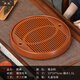 典躍德國高檔電木茶盤(pán)儲水家用辦公室公司喬遷送禮輕奢小型茶臺干泡臺 40支橙金料【尺寸33_33_5cm】