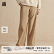播闊腿工裝褲女2024早春新款休閑寬松束腳褲DDR1KD5164 Y40卡其 卡其 L