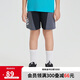 安德瑪（Under Armour）童裝短褲庫里系列運動短褲兒童短褲男童梭織短褲1380334 黑色 