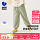 迷你巴拉女寶夏褲子親膚透氣純棉兒童防蚊長褲童裝【抖抖褲】