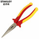 史丹利（STANLEY） FatMax加硬絕緣尖嘴鉗 電子電工工具接線(xiàn)測電絕緣多功能工業(yè)老虎鉗子 6寸 84-006-23