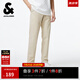 杰克·瓊斯（JACK&JONES）春夏衣服男裝潮流修身時(shí)尚長(zhǎng)褲子商務(wù)通勤日常百搭舒適休閑褲男 灰色 S （170)
