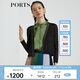 PORTS寶姿商場同款新品女裝氣質(zhì)百搭短款開衫毛衣LL8K029JKE001 黑色混色 M L
