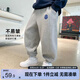 左西男童褲子兒童運(yùn)動(dòng)褲2025秋裝新款中大童洋氣長(zhǎng)褲春秋款 灰色 140