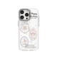 FUNNY RICH甜酷芭蕾風適用iPhone16ProMax手機殼蘋果15puls新款磁吸保護套漸變色透明14女ins防摔小清新可愛 公主茶話會-珍珠白 iPhone 14 Pro Max