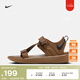 耐克（NIKE）官方男子輕便涼鞋夏季新款緩震魔術(shù)貼個(gè)性支撐 DJ6605 201淺英國(guó)褐/黑/淺英國(guó)褐 42.5