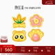 潮宏基 趣玩黃金耳釘女熊貓萌爪小花竹葉送女友生日七夕禮物 計價(jià) 萌爪，單只 0.55g