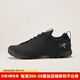 始祖鳥(niǎo)（ARC'TERYX）25新款Konseal 系列負重攀巖徒步鞋 男士戶(hù)外防滑耐磨低幫登山鞋 黑色/Black/Black 43