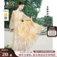 絲柏舍【明星同款】法式碎花連衣裙2025春夏新款女裝度假風(fēng)收腰長裙