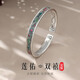 mini&yaya母親節(jié)禮物復(fù)古足銀手鐲女士銀鐲子送媽媽婆婆情人節(jié)生日禮物