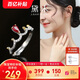 黛米 嘉琪 紅寶石戒指彩寶皇冠女戒S925銀開口戒圈送女友禮物