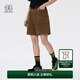 KOLON SPORT/可隆露營(yíng)短褲 明星同款 男女同款TRIWIND防風(fēng)防潑水防曬耐磨褲 LUHP5MT568-DN 深棕色 S 165/74A