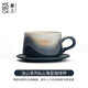 象上淺山系列山海藍(lán)咖啡杯設(shè)計感小眾景德鎮(zhèn)釉下彩手工陶瓷高顏值 山海藍(lán)咖啡杯禮盒裝 1個 220ml