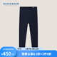 舒雅（SCHIESSER）男士三層加厚真絲桑蠶絲填充長(zhǎng)褲保暖褲E5/24456Y 寶藍(lán) M 【60-70公斤】