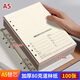 超友【全網(wǎng)熱賣(mài)】a5活頁(yè)紙6孔橫線(xiàn)內芯記事本替芯9孔B5日記本替換紙張筆記本子內頁(yè)   A5橫線(xiàn)內芯 057