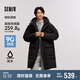 森馬輕松羽絨羽絨服男防水厚長(zhǎng)款冬裝情侶101724113204