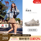 駱駝（CAMEL）王俊凱同款休閑鞋男2025春季厚底網(wǎng)面運(yùn)動(dòng)鞋子情侶款新款透氣鞋 G25S171012B 燕麥色 女款 38