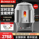 志高烤鴨烤爐燒鴨爐烤魚爐商用烤鴨爐烤箱乳豬電烤爐燒鵝爐不銹鋼煤氣木炭燃?xì)鈨捎靡夯瘹饪爵~烤羊排 80型電熱款380V【三層1.0厚】帶視窗加厚底