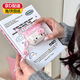 GUIG適用蘋果airpods4保護(hù)套airpods4代保護(hù)套格紋可愛kt貓?zhí)O果耳機(jī)4代保護(hù)套無線藍(lán)牙蘋果耳機(jī)保護(hù)套 粉色kt貓【適用Apple AirPods 4】