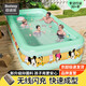 Bestway百適樂充氣水池家用兒童洗澡桶戶外游泳池54505 1.5米內(nèi)置電泵