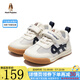 暇步士（Hush Puppies）童鞋新款兒童網(wǎng)面鞋德訓(xùn)鞋寶寶涼鞋女童鞋子軟底戶外運(yùn)動(dòng)鞋男童鞋 HP3258 藍(lán)色網(wǎng)面透氣款 28