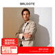 巴魯特（Brloote）質(zhì)感夾克男簡約時(shí)尚翻領(lǐng)百搭貼袋茄克外套春夏 淺卡 175/96A