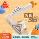 匹克（PEAK）態(tài)極拖鞋鷺島夏季新款女鞋運動外穿透氣涼拖防滑減震拖鞋沙灘鞋女 飯飯之交（帆布白/卡其） 37