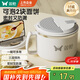 雙槍304不銹鋼泡面碗帶蓋 方便面學(xué)生上班族飯盒大容量隔熱防燙
