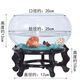 橙央玻璃魚缸特大號圓形透明生態(tài)創(chuàng)意魚缸客廳桌面加厚玻璃鼓缸金魚缸 中號鼓缸25厘米加底座+裝飾品