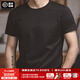 馬登工裝重磅t恤男夏透氣純棉短袖男款美式復(fù)古高街白色半袖打底衫 黑色 單件【純色/輕奢高級感】 L (175)