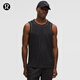 lululemon丨Double-Layered 男士雙層網(wǎng)面運動(dòng)背心 LM1403S 黑/蒸汽灰 M
