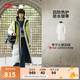 李寧長(zhǎng)羽絨服女子新款健身戶外百搭80%鴨絨運(yùn)動(dòng)外套AYMU242