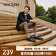 斯凱奇（Skechers）男鞋夏季商務(wù)休閑皮鞋流行正裝鞋軟底緩震舒皮鞋77156 黑色/BLK 44