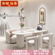 香榭瑞景奶油風(fēng)婚紗店攝影樓選片區(qū)商務(wù)接待洽談美容院休息區(qū)沙發(fā)桌椅組合 2椅雙人沙發(fā)1.6米+桌 140cm