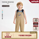 Teenie Weenie Kids小熊童裝25夏季新款男女寶寶寬松涼感背帶長(zhǎng)褲 米色 110 cm