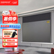 快朵小屋（KUAIDUOXIAOWU）【航空雙插口】2025進(jìn)口灰玻纖投影幕布嵌入式100英寸16比9隱藏式投影儀天花電動(dòng)幕【四方形外殼】