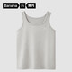 蕉內棉棉301H男士背心100%純棉窄肩全棉家居服春夏季無(wú)袖無(wú)側縫睡衣