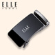 ELLE HOMME法國品牌男士皮帶扣頭自動扣腰帶卡扣褲帶扣商務(wù)七夕禮物送男友 902072槍色單扣頭/不含帶身 8cm *4cm（適用于3.5cm寬帶身）