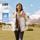 森馬（Semir）防護外套|中國國家地理系列羽絨服女防風(fēng)三防冬寬松101724113039