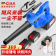 CIAA德國 鋰電鼓風(fēng)機大功率吹塵器充電工業(yè)吹風(fēng)機除塵小型吹吸一體機 工業(yè)級【兩塊10節(jié)5000H電池】