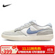 耐克NIKE男女通款休閑鞋 SB FORCE 58 運(yùn)動(dòng)鞋IH0636-141帆白/藍(lán)40