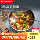 WMF福騰寶不銹鋼復(fù)底煮鍋湯鍋兩用燉鍋蒸鍋蒸籠 燃?xì)怆姶艩t通用 ASTORIA湯鍋 24cm 5.7L