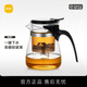 尚明耐熱玻璃飄逸杯一鍵下水過(guò)濾泡茶壺按壓式茶水分離壺功夫茶具套裝 飄逸壺600ml